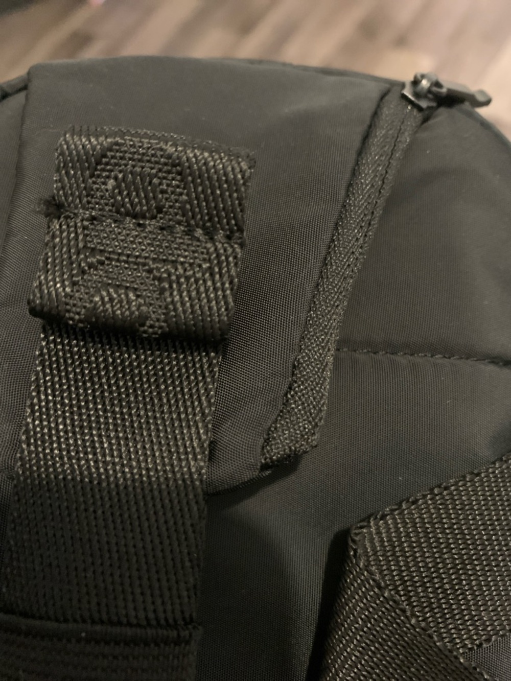 adidas Originals Black Trefoil Waist Bag with White Logo - Picture 5 of 6